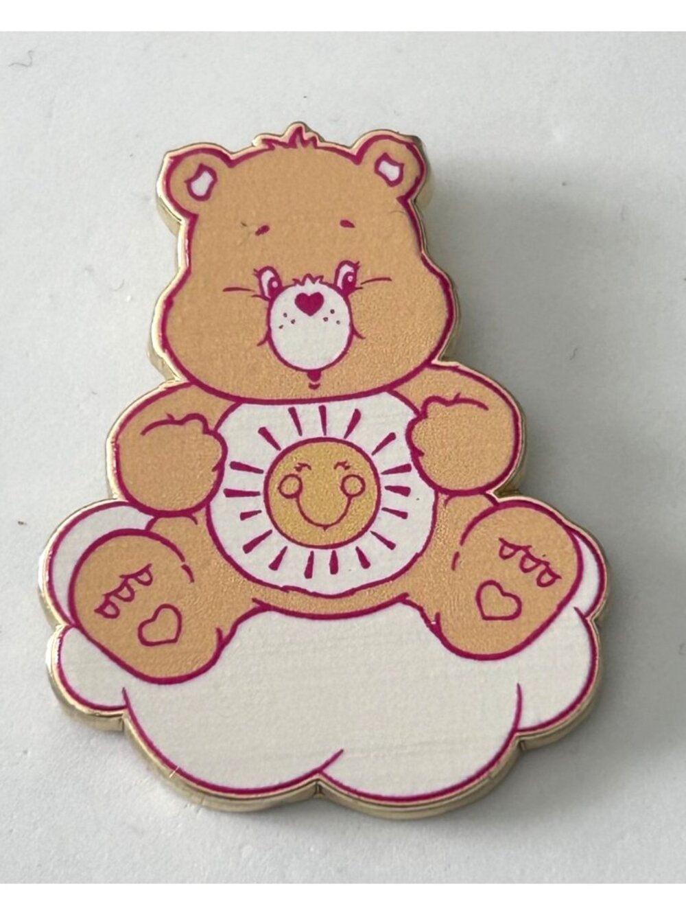Care Bears Sunshine Bear Enamel Lapel Pin 2022 TCFG